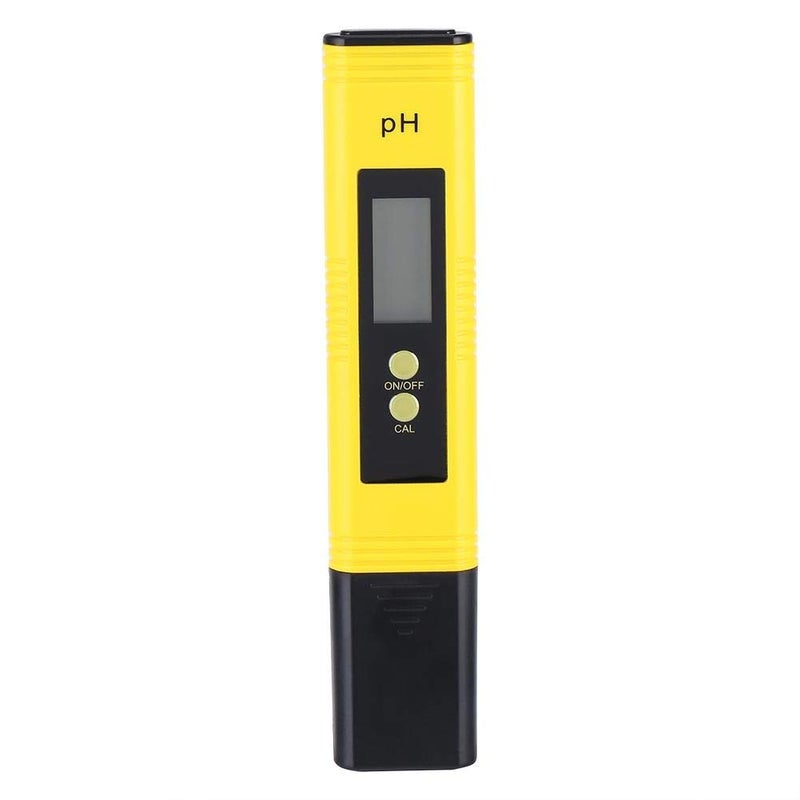 Meridian Digital LCD Water pH Meter Tester Pen - Yellow CT - Image 1