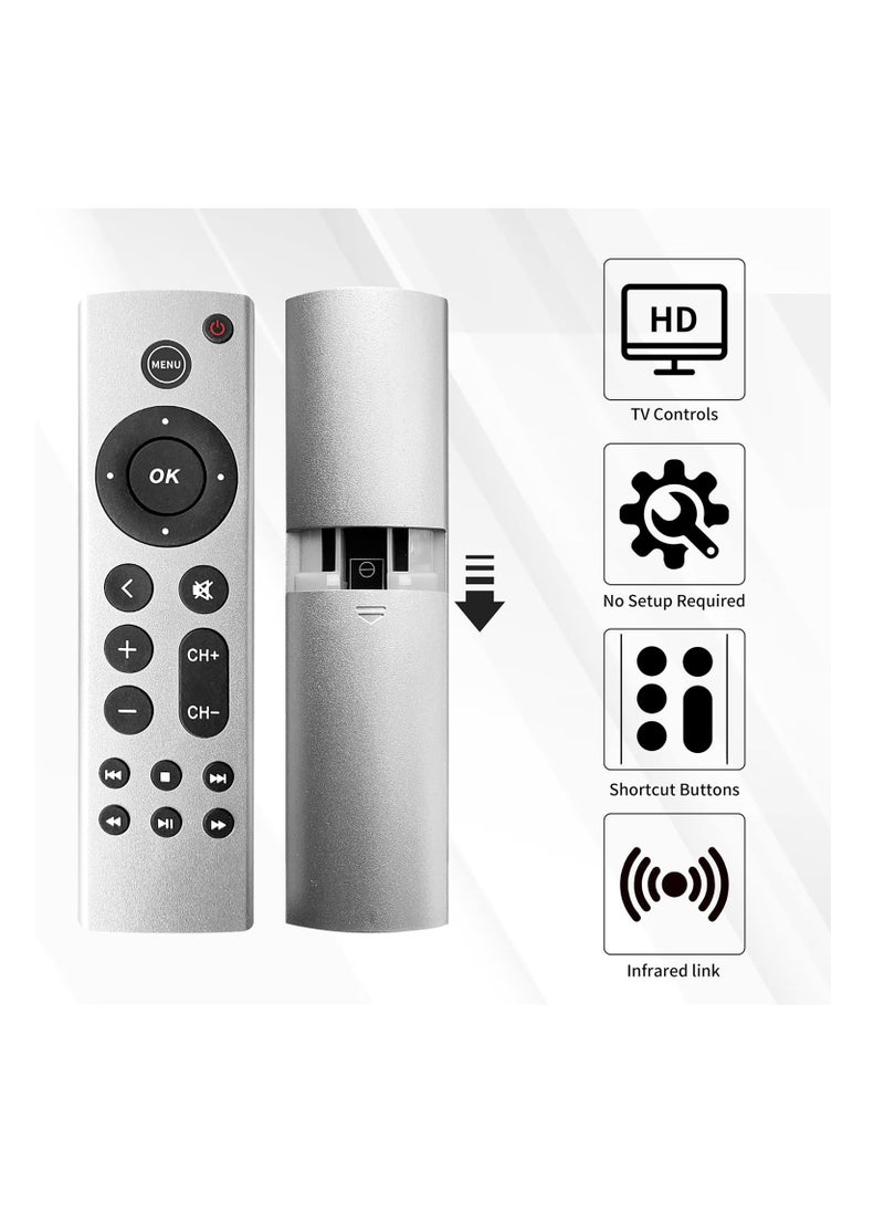 Anmi - Universal Remote Control Replacement for Apple TV 4K, Apple TV Box (2nd 3rd 4th Gen), Apple TV HD A2843 A2737 A2169 A1842 A1625 A1427 A1469 A1378 A1218 - Image 1