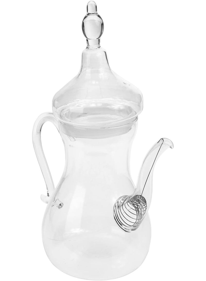 ريفان طقم دلة إبريق زجاجي 1لتر مع قاعدة تسخين - Image 5