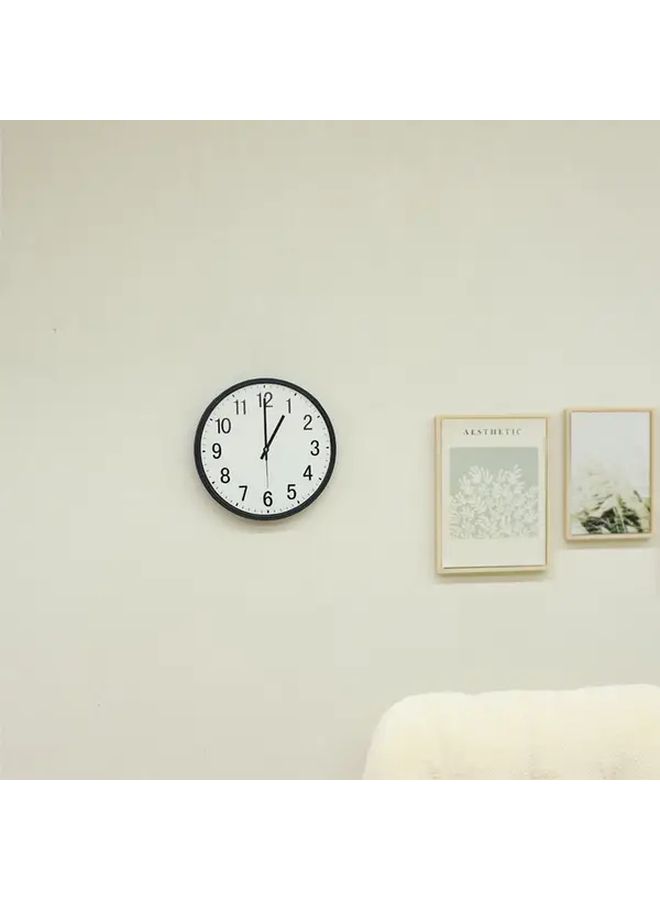 Modern Wall Clock Miniature Dollhouse Decor Roman Numerals Durable Plastic Gift - Image 5