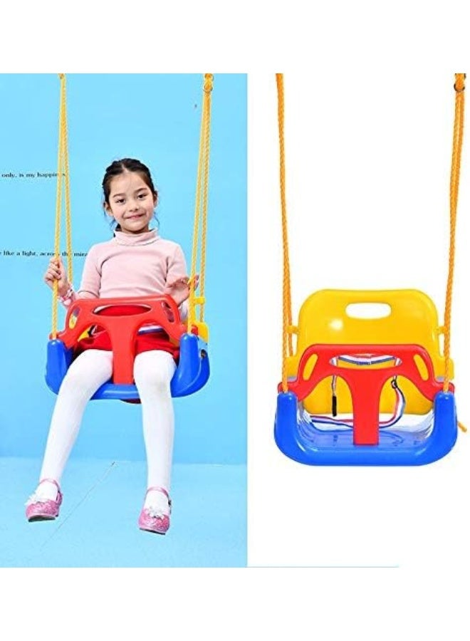 Rainbow Toys كرسي أرجوحة الأطفال من RBW TOYS مع حبل (أحمر) - Image 2