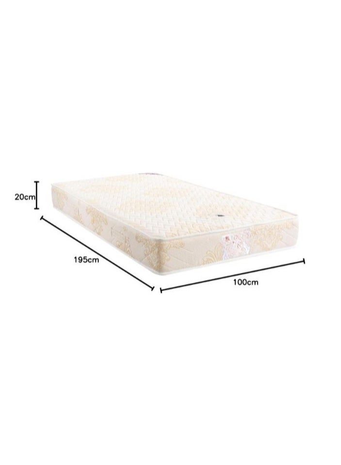 Foam Mattress – Comfortable Sleep Support for Bed, 100x195x20 cm - Image 2