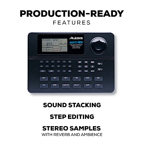 Alesis SR16 |Studio-Grade Standalone Classic Drum Machine with On-Board Sound Library and In-Built Effects - Image 5