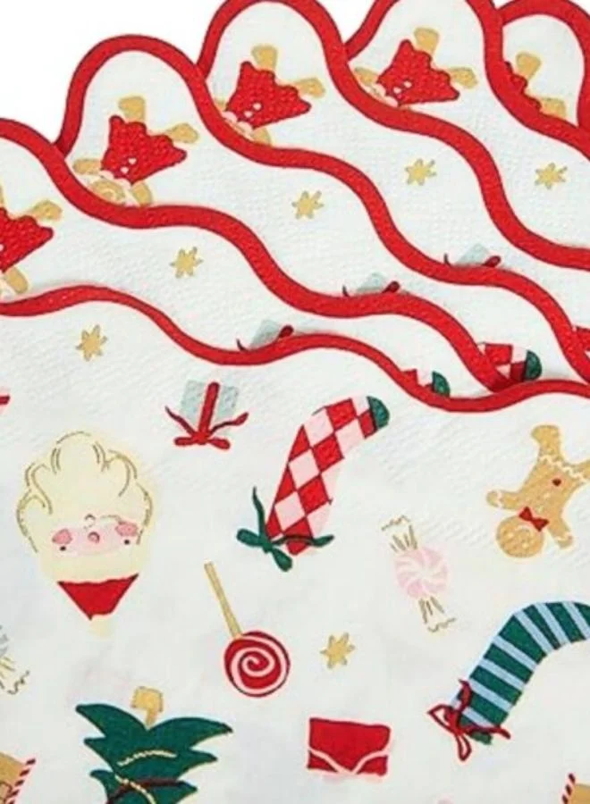 Jolly Christmas Small Napkins