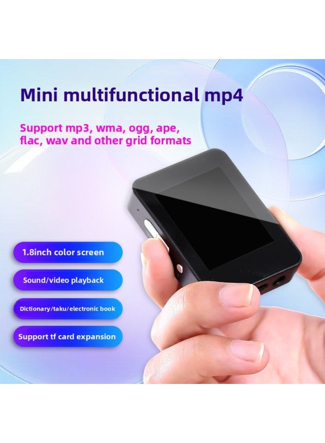 Bluetooth MP3 Mini-T7 Card MP3 Lightweight Portable Bluetooth MP4 Music Player Wholesale-Body Color:silver-memory Capacity:Bluetooth External Card Version + Data Cable + Headphone Cable + Packaging - Image 2