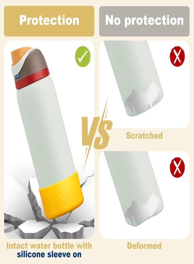 Beonsky Silicone Boot for Owala Water Bottle 40 oz, Anti-Slip Protective Sleeve for FreeSip/Twist/Flip Stainless Steel Water Bottles Accessories - Image 3