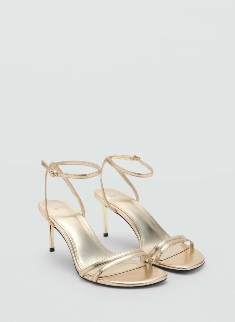 MANGO Stiletto Heel Straps Sandals  - Image 2