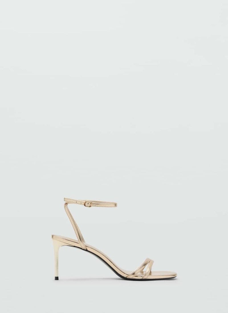 MANGO Stiletto Heel Straps Sandals  - Image 1