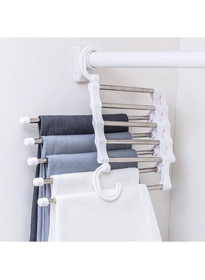 هوم بوكس علاقة بنطال متعددة الطبقات – منظم ملابس موفر للمساحة - Image 3