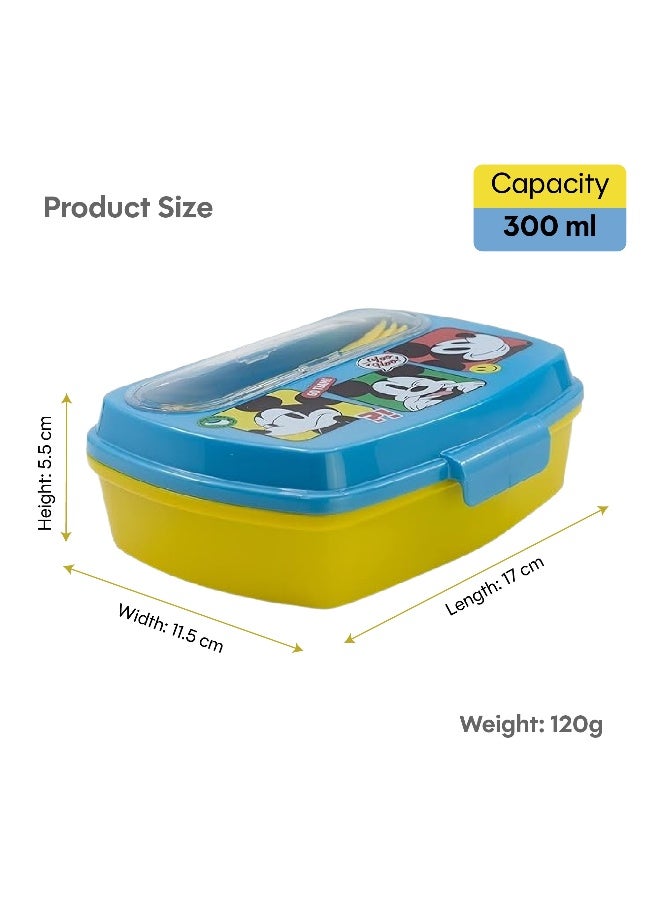 Stor Pup Power Funny Lunch Box for Kids with Cutlery – 30oz Capacity BPA-Free Reusable Lunch Container with Spoon & Fork, Secure Snap Lid, Lightweight Durable Food Storage Box for School, Travel & Everyday Use - Image 2