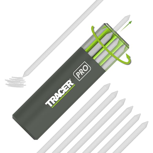 Tracer 52mm Soapstone Replacement Leads x 6 for use with the Tough Pencil Pencil Lead pack and Storage Case - Image 1