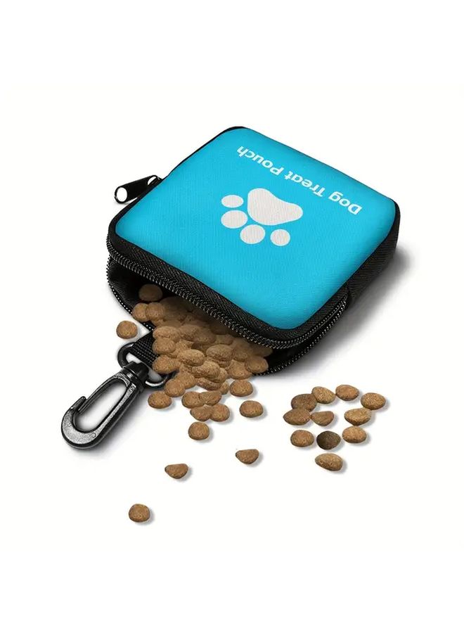 حقيبة تدريب Blue Dog مع سحاب آمن لحاوية وجبات خفيفة للحيوانات الأليفة مقاومة للانسكاب - Image 4