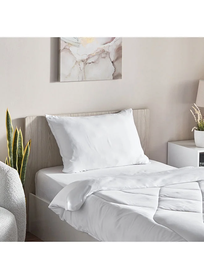 Home Box Andorra 3-Piece Microfiber Single BIAB Comforter Set 220 x 135 cm