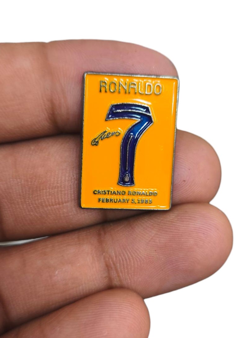 ملصق معدني لقميص رونالدو للجوال أو أي سطح أملس - Image 1