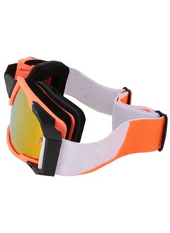 SKMEI Adjustable Replaceable Eyeglass Goggles Protective Glasses Outdoor Sports Tool(Orange Black)  - Image 3