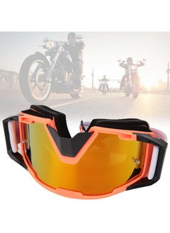 SKMEI Adjustable Replaceable Eyeglass Goggles Protective Glasses Outdoor Sports Tool(Orange Black)  - Image 5