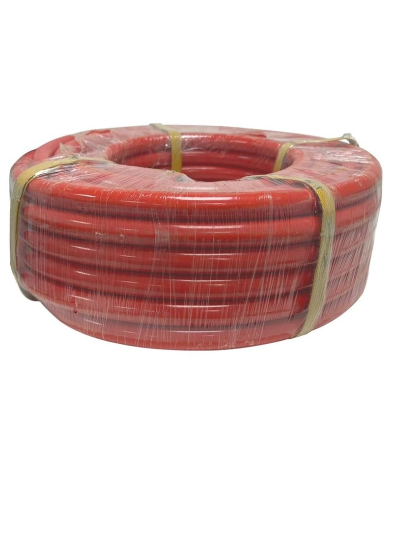 RACO PVC LPG Low Pressure Gas Hose with Quick Connect Red 10mm 20meter  - Image 1