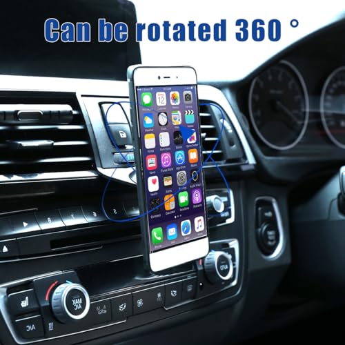 HAPPYHORSE for BMW 4 Series 3 Series M4 F36 F35 F34 F33 F32 F31 F30 F23 F22 F82 F80 2013-2019 Car Accessories Alumium Alloy Mobile Phone Holder Trim (Black) - Image 2