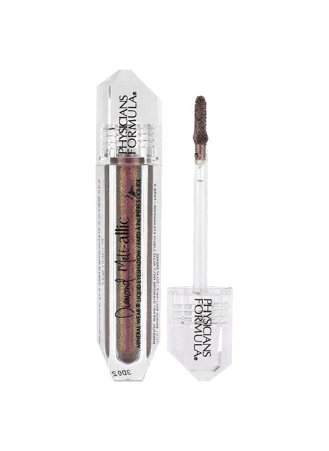 Physician's Formula Physicians Formula, Mineral Wear, Diamond Melt-allic Liquid Eyeshadow, 1711945 Bronze Brilliance, 0.09 fl oz (2.8 ml)  - Image 1
