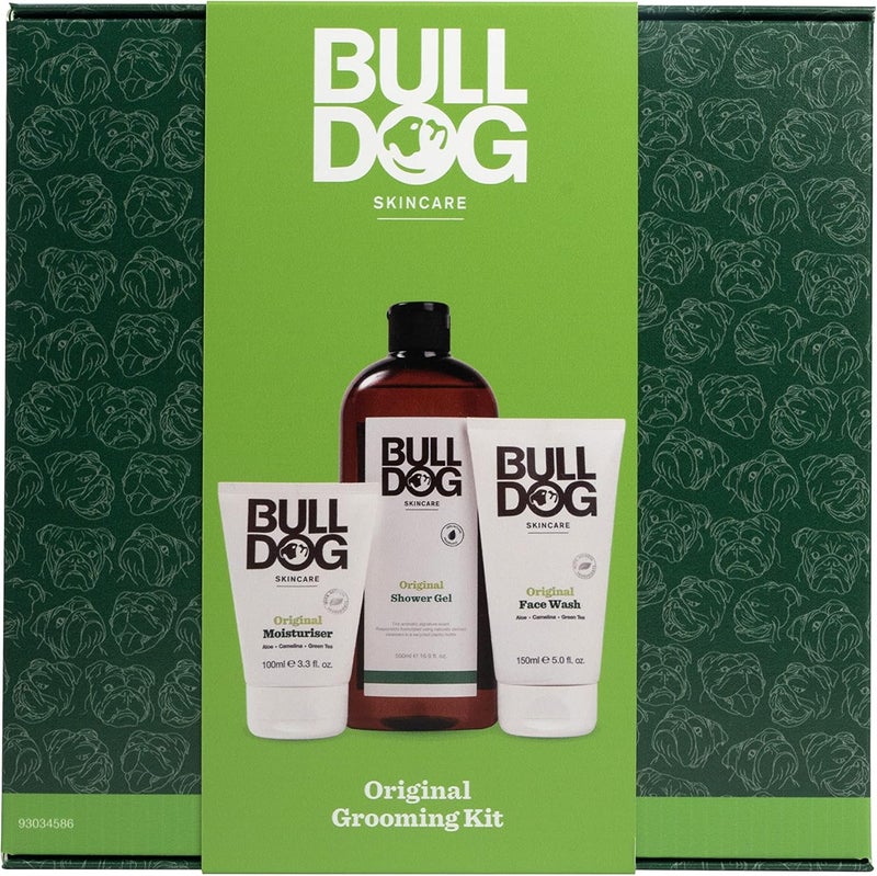 BULLDOG Skincare Original Grooming Kit Green