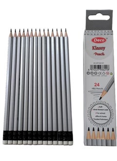 Taimi Pack of 2 pencils featuring an ergonomic, easy-grip shape that supports extended use and reduces hand fatigue.  - Image 2