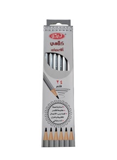 Taimi Pack of 2 pencils featuring an ergonomic, easy-grip shape that supports extended use and reduces hand fatigue.  - Image 5