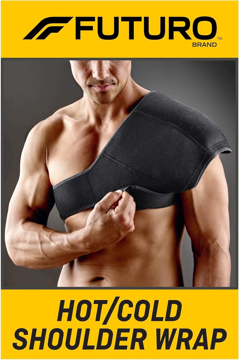 FUTURO FUTURO Hot/Cold Shoulder Wrap, Helps Reduce Swelling, Aching Muscles and Stiff Joints
