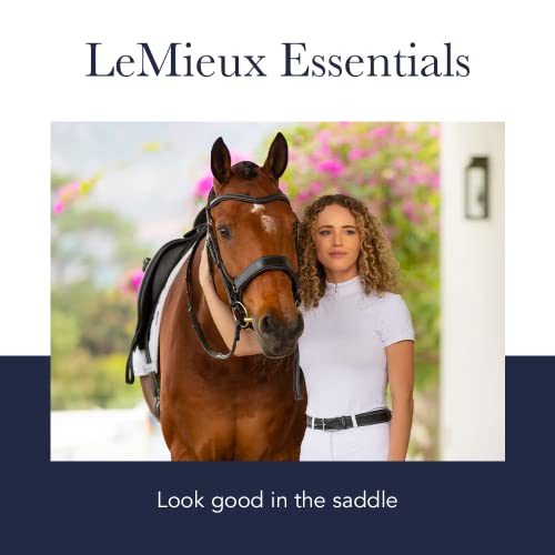 LeMieux Womens Olivia Short Sleeve Show Shirt Horse Riding Competition Top Athletic Shirts Horseback Riding Apparel Navy US12 - Image 3