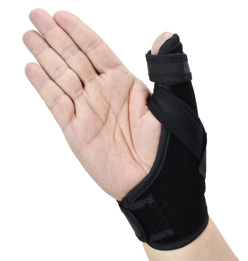 US Solid Thumb Spica Splint Thumb Brace for Arthritis or Soft Tissue Injuries Lightweight and Breathable Stabilizing and not Restrictive Fits Both Hands a Product SmallMedium