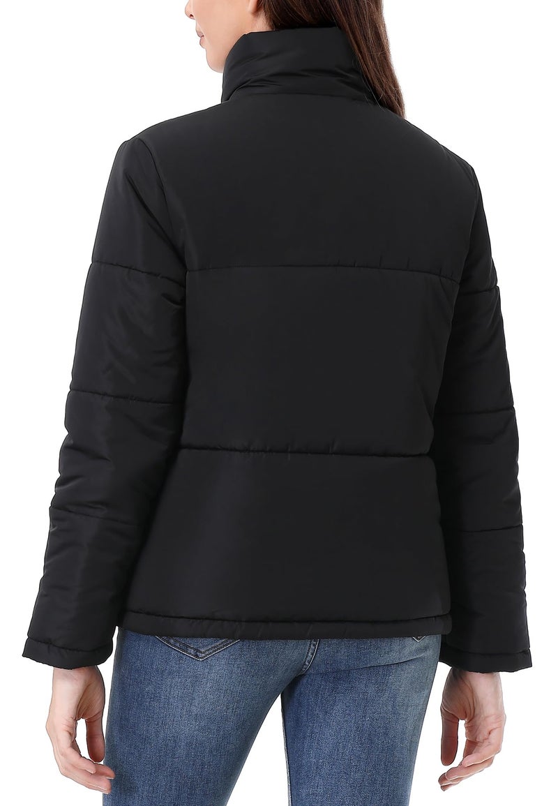 TDYPCI Women's Warm Winter Coat Waterproof Puffer Jacket Full-Zip Lightweight Winter Jacket - Image 4