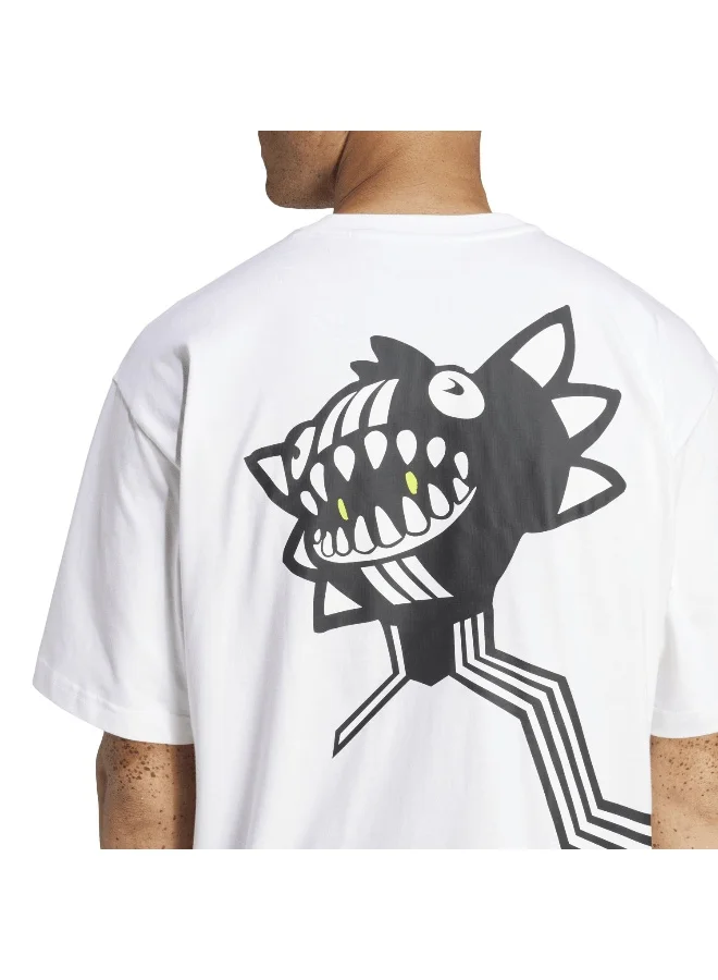 Adidas Fortnite Fi T White Training T-Shirts For Men Xs