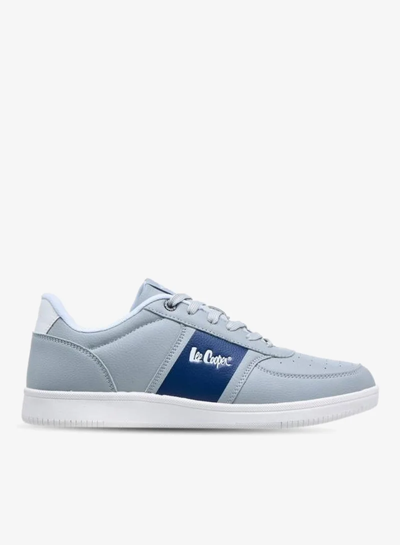 Men's Panelled Lace-Up Sneakers