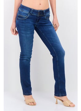 Pepe Jeans Women Regular Fit Washed Stretchable Jeans, Denim  - Image 1