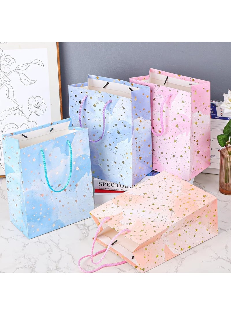 SYOSI Paper Gift Bags 8 Pcs, Kraft Paper Bags Party Favor Bags with Handles for Kids Birthday, Baby Shower, Crafts, Wedding, Party Supplies - Image 3