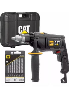 كاتربلر شنيور كهرباء كات DX17.1 مقاس 13 مم 750 وات + طقم بنط 8 قطع  - Image 1