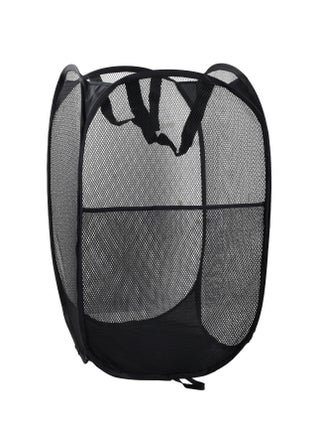 Pop-Up Laundry Basket with Handle and Side Pocket, 36x36x60 cm Foldable Mesh Storage Hamper for Clothes, Durable Polyester and Steel, Portable and Space-Saving - pzsku/ZA8915C9A8A6B08C304B4Z/45/1746772442/43873db2-d113-48f1-bdf1-379489a06b1a