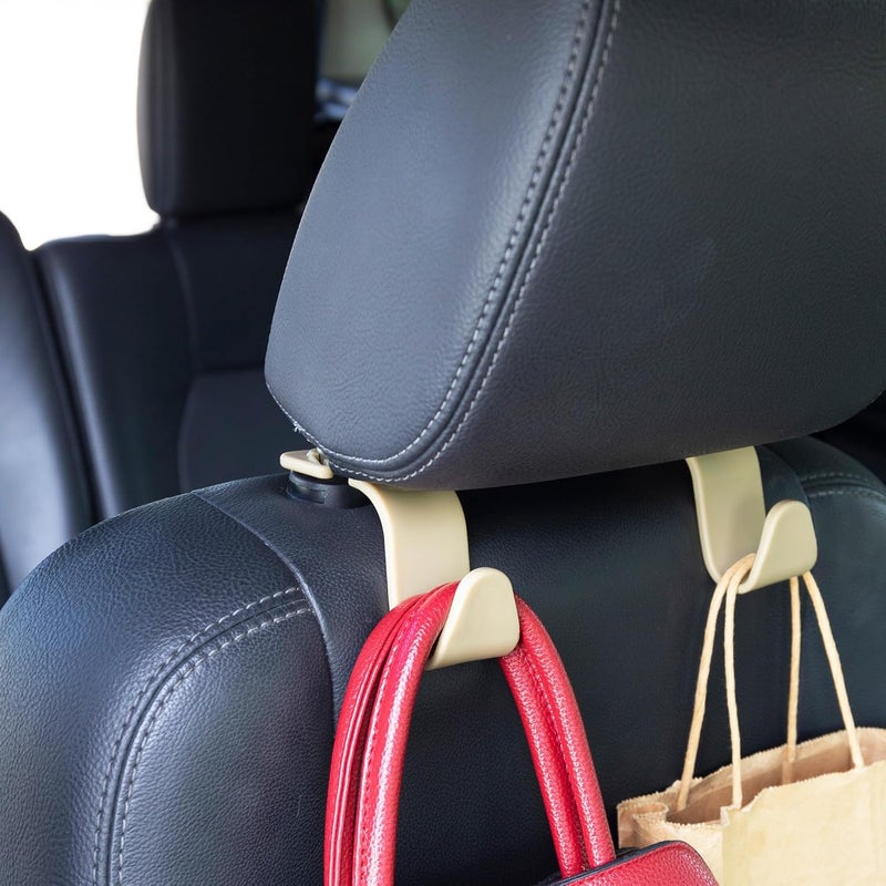 Amooca Car Seat Headrest Hook 4 Pack Organizer - Image 4