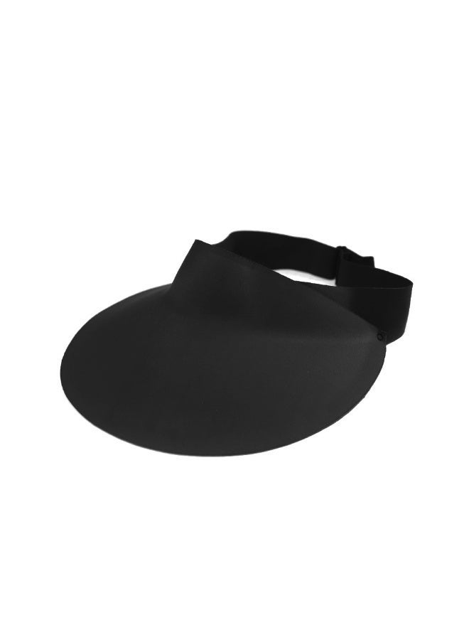 Wide Brim Sun Visor Hat for Women, UPF50+ UV Protection, Lightweight Foldable Sports Cap, Summer Beach Cap with lightweight elastic fabric, Ponytail-Friendly Sun Hat for Outdoor Activities - Image 3