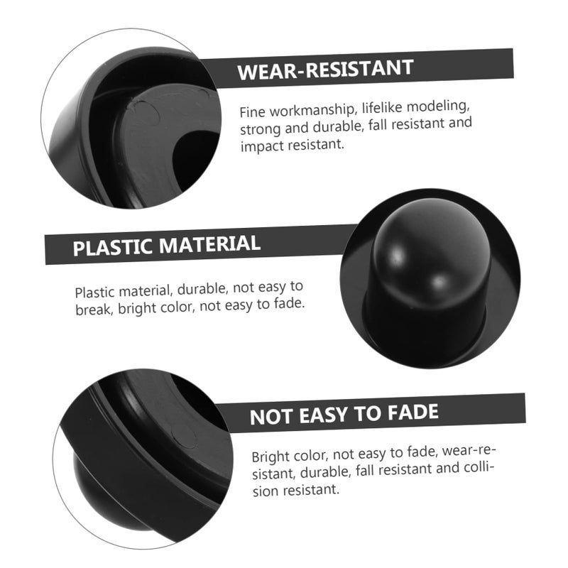 Air Hockey Pucks And Paddles Replacement Set Includes 2 Strikers And 2 Pucks For Family Game Table - Image 4