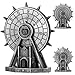DND DADO DND Ferris Wheel Dice Spinner Metallic DD Twist Dice Roulette Spinner for DND Christmas DD Gifts with Dragon Logo Gift Box MTG Role Playing Board Game Accessories Dark Silver - Image 4