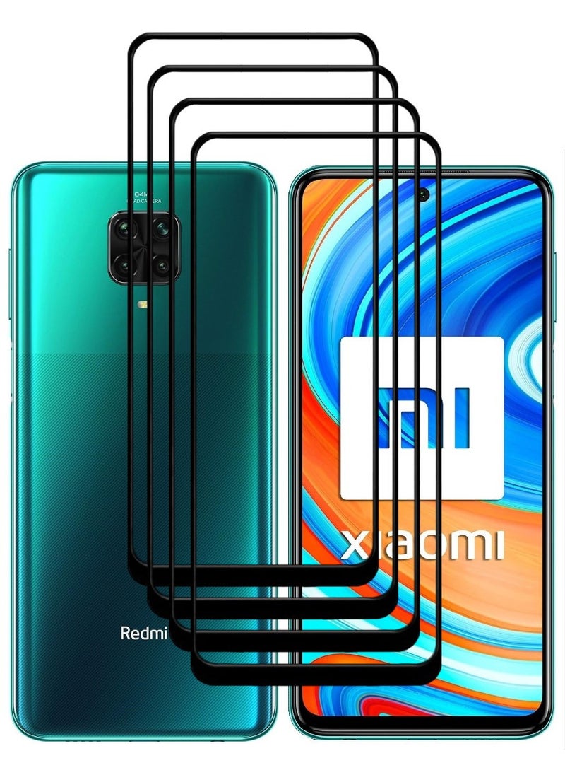 ACLIX 4 Pieces Antistatic ESD Dustproof Premium Quality High Definition Tempered Glass Screen Protector Designed For Xiaomi Redmi Note 9 Pro - Image 1