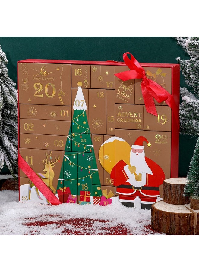 BODY & EARTH Advent Calendar 2024 BODY & EARTH Holiday Gifts for Women New Year Advent Calendar 24 Days of Beauty Advent Calendar 24PCS 2024 Skincare Advent Calendar  - Image 2