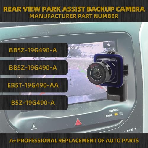 Dasbecan Backup Camera Replacement Compatible with Ford Explorer 2011 2012 2013 2014 2015 Replaces Number BB5Z-19G490-A EB5Z-19G490-A FL1T-19G490-AC - Image 2