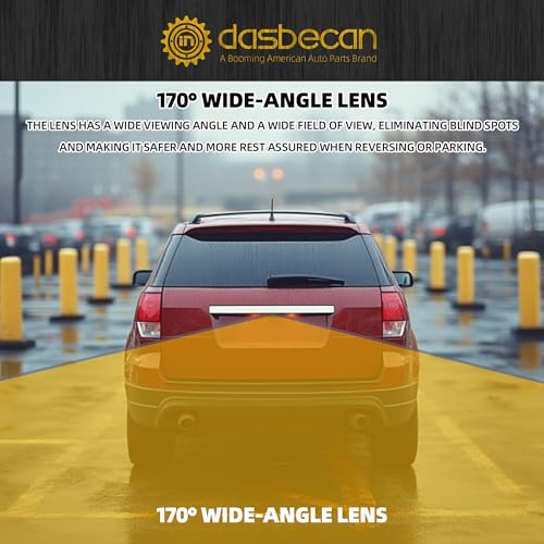 Dasbecan Backup Camera Replacement Compatible with Ford Explorer 2011 2012 2013 2014 2015 Replaces Number BB5Z-19G490-A EB5Z-19G490-A FL1T-19G490-AC - Image 5