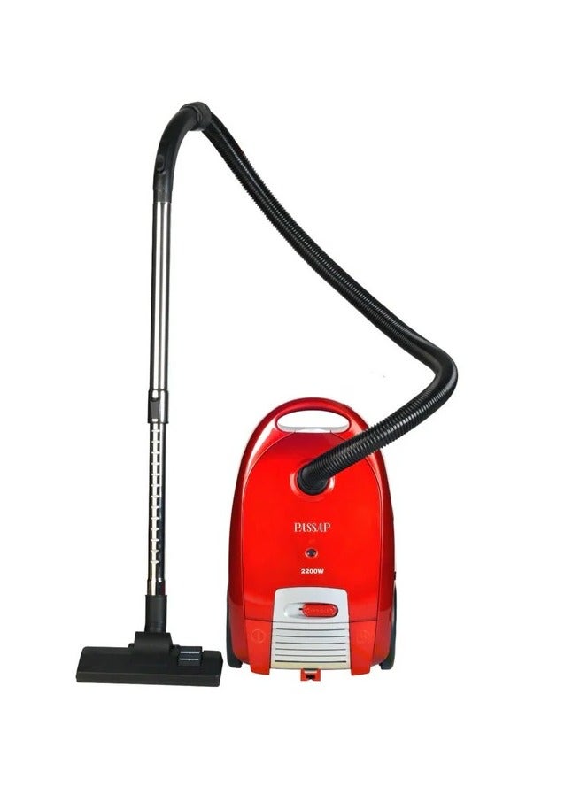 باساب مكنسة كهربائية 2200 وات أحمر VCB2200 - Image 1