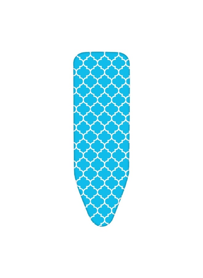 HONEYBEE Ironing Board Cover Blue and White 5.4 x 32.2 x 26.2 cm 1548 COVERCOTTON+FELT 
