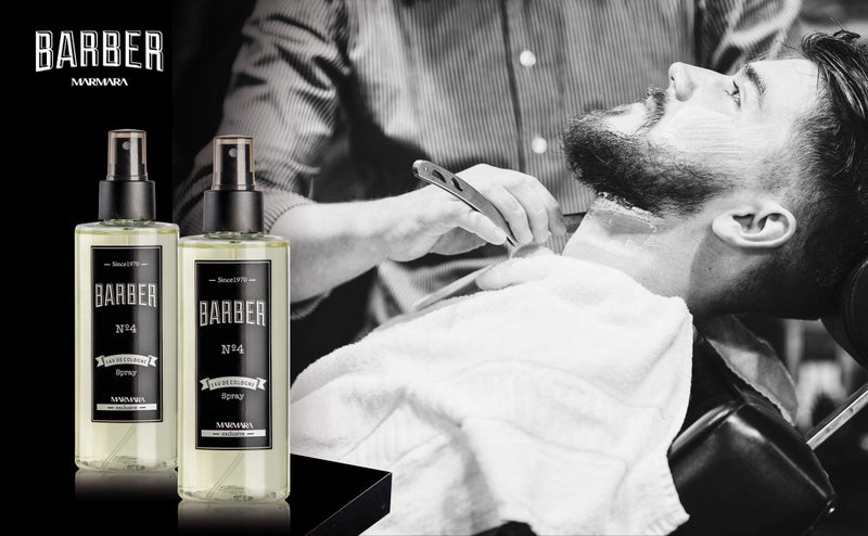 barber marmara Marmara Barber Cologne - Best Choice of Modern Barbers and Traditional Shaving Fans (No 4 Green, 250ml x 2 Bottles) - Image 3