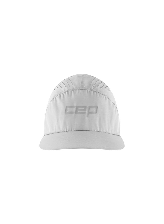 CEP Pro Run Ultralight Cap, Light Grey, Unisex, OS - Image 1