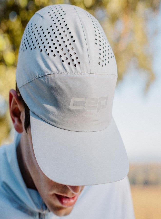 CEP Pro Run Ultralight Cap, Light Grey, Unisex, OS - Image 5