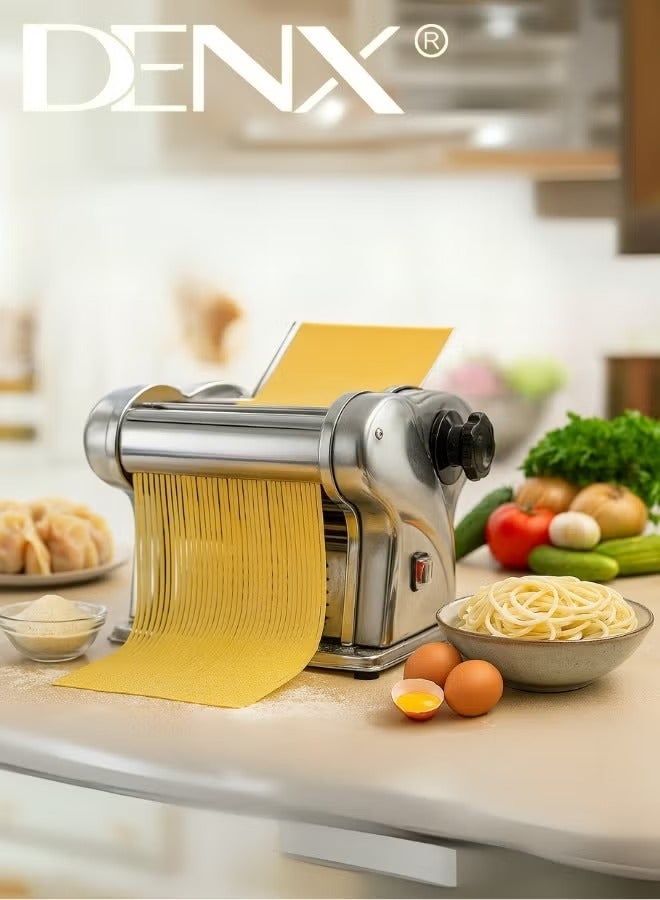 Denx DX3220 130W Electric Pasta Maker Machine – Automatic Dough Roller with Fixed Base, Compact & Easy to Clean Pasta Machine for Home Kitchen Use - Image 3